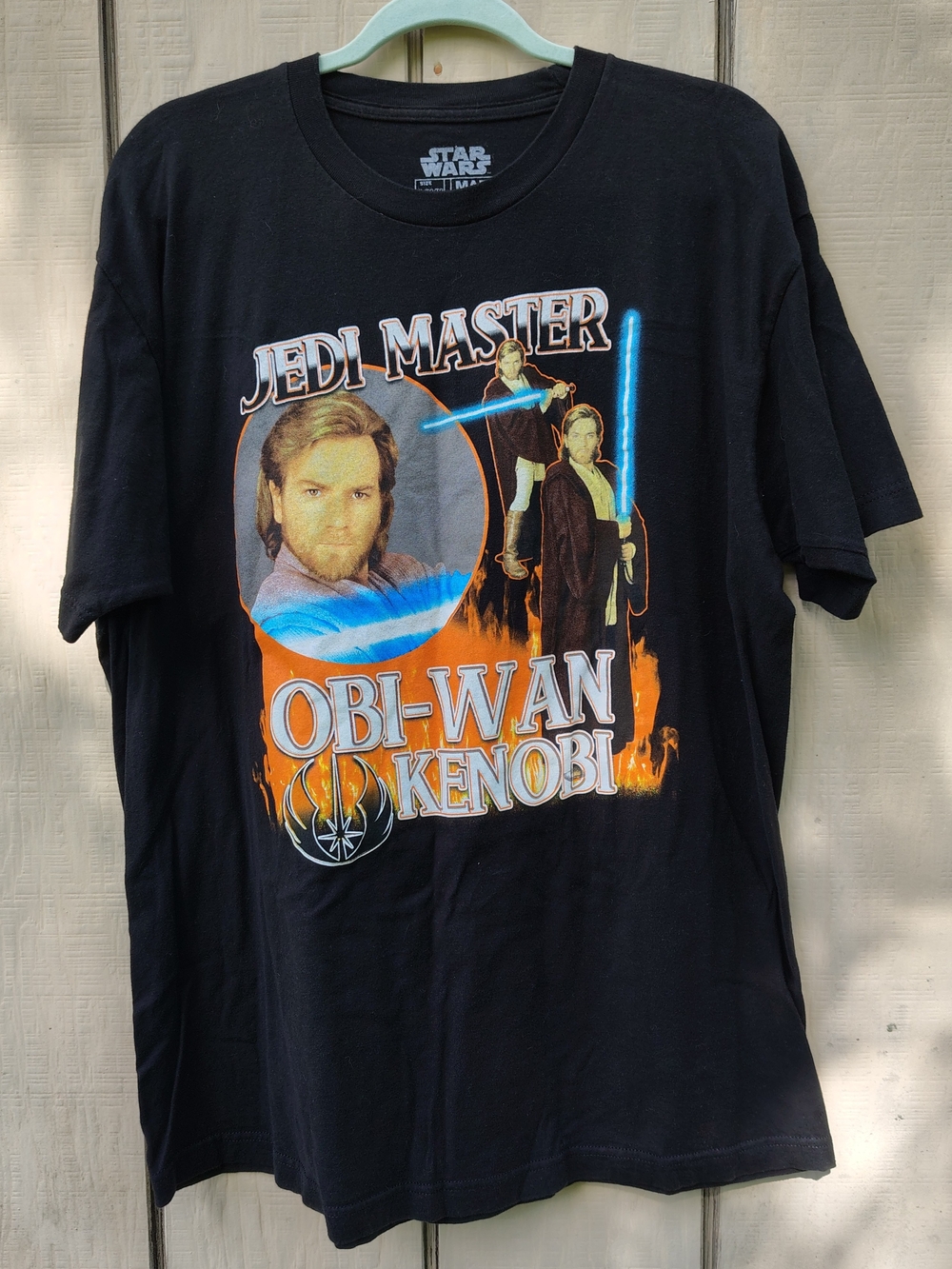 Star Wars Obi-Wan Kenobi Black Graphic Tee - Jedi Master Collector